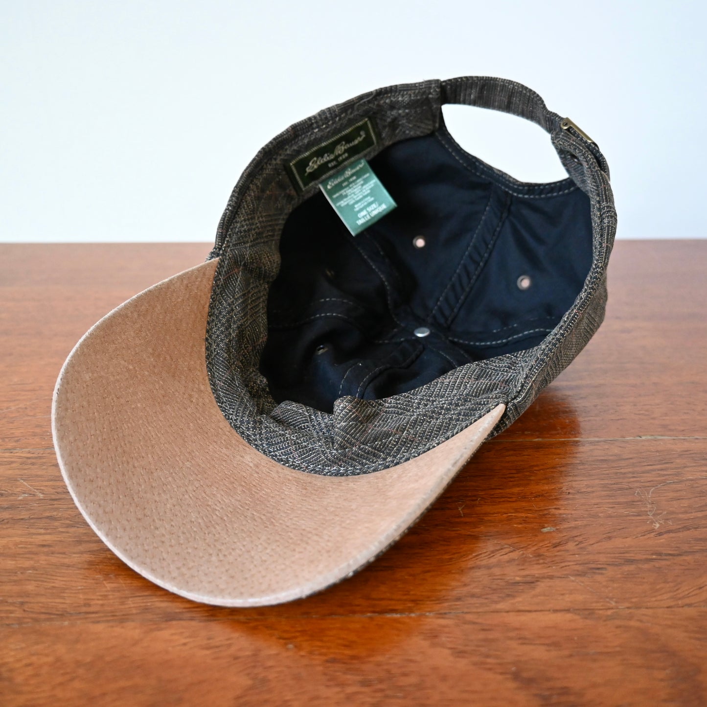 Eddie Bauer グレンチェック ６パネルハット