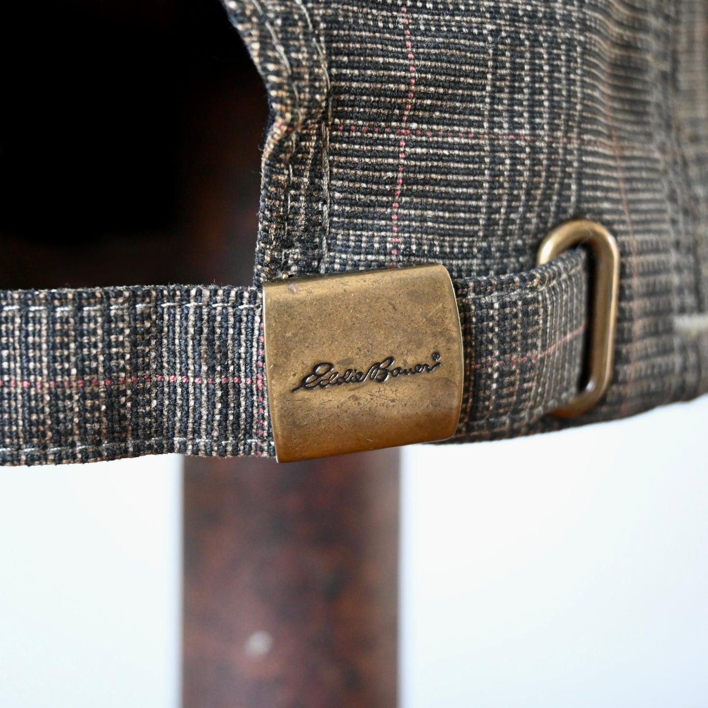 Eddie Bauer グレンチェック ６パネルハット