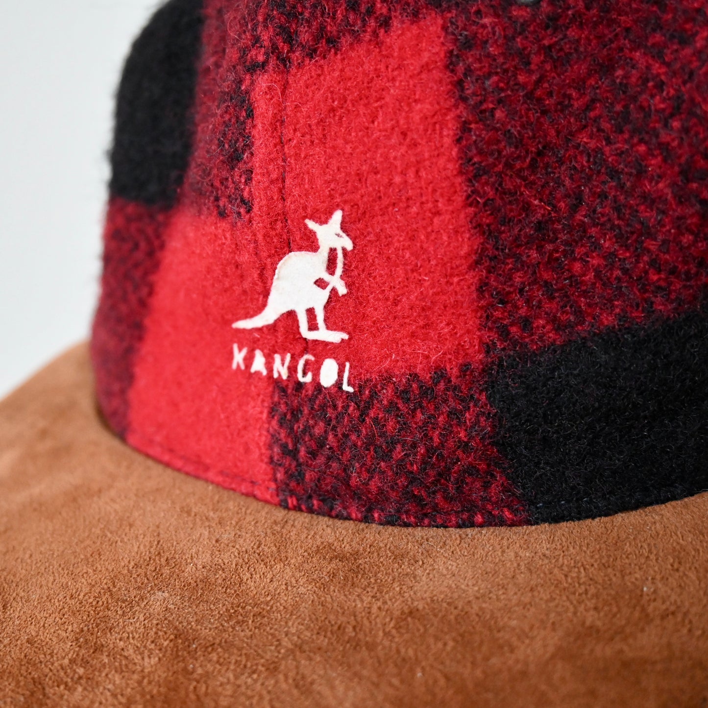 1990s Kangol ブロックプレッドウールシェル ６パネルハット