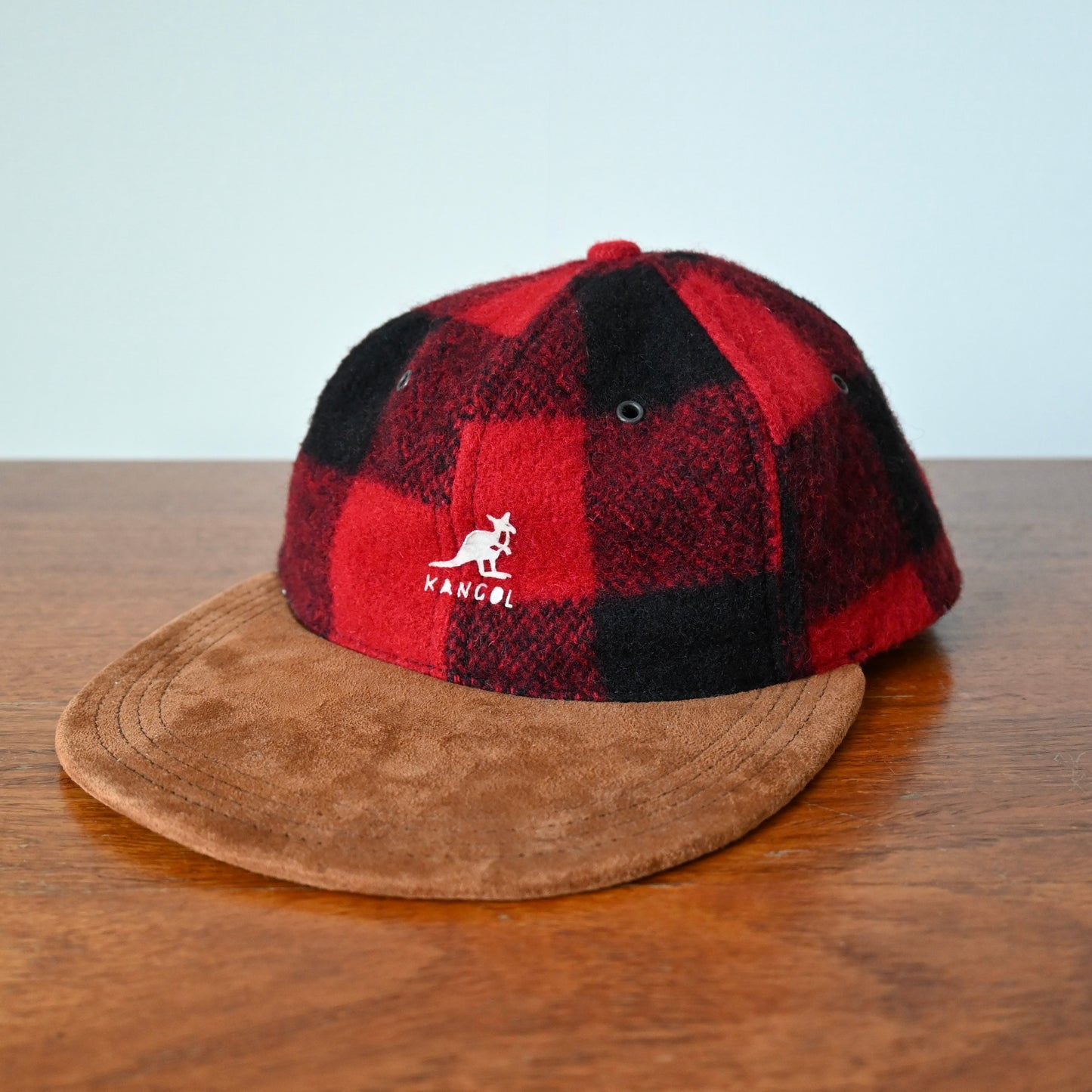 1990s Kangol ブロックプレッドウールシェル ６パネルハット