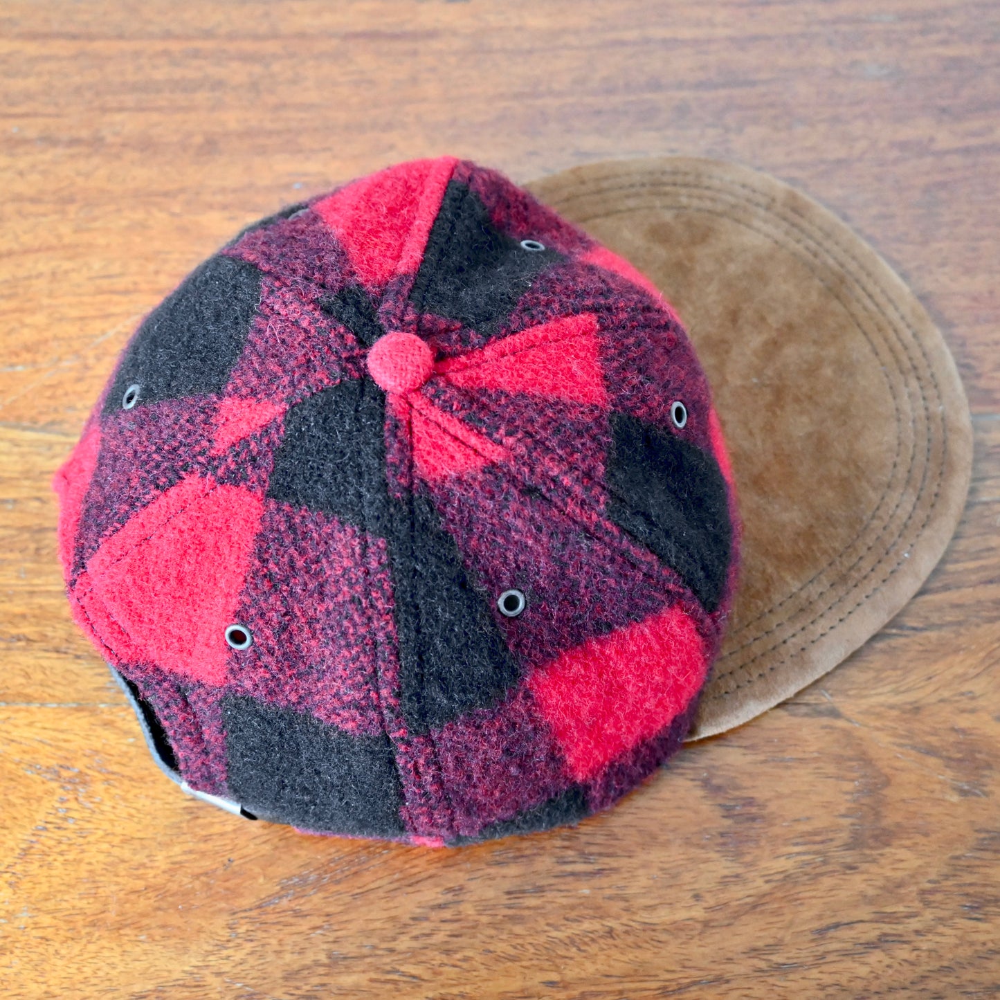 1990s Kangol ブロックプレッドウールシェル ６パネルハット