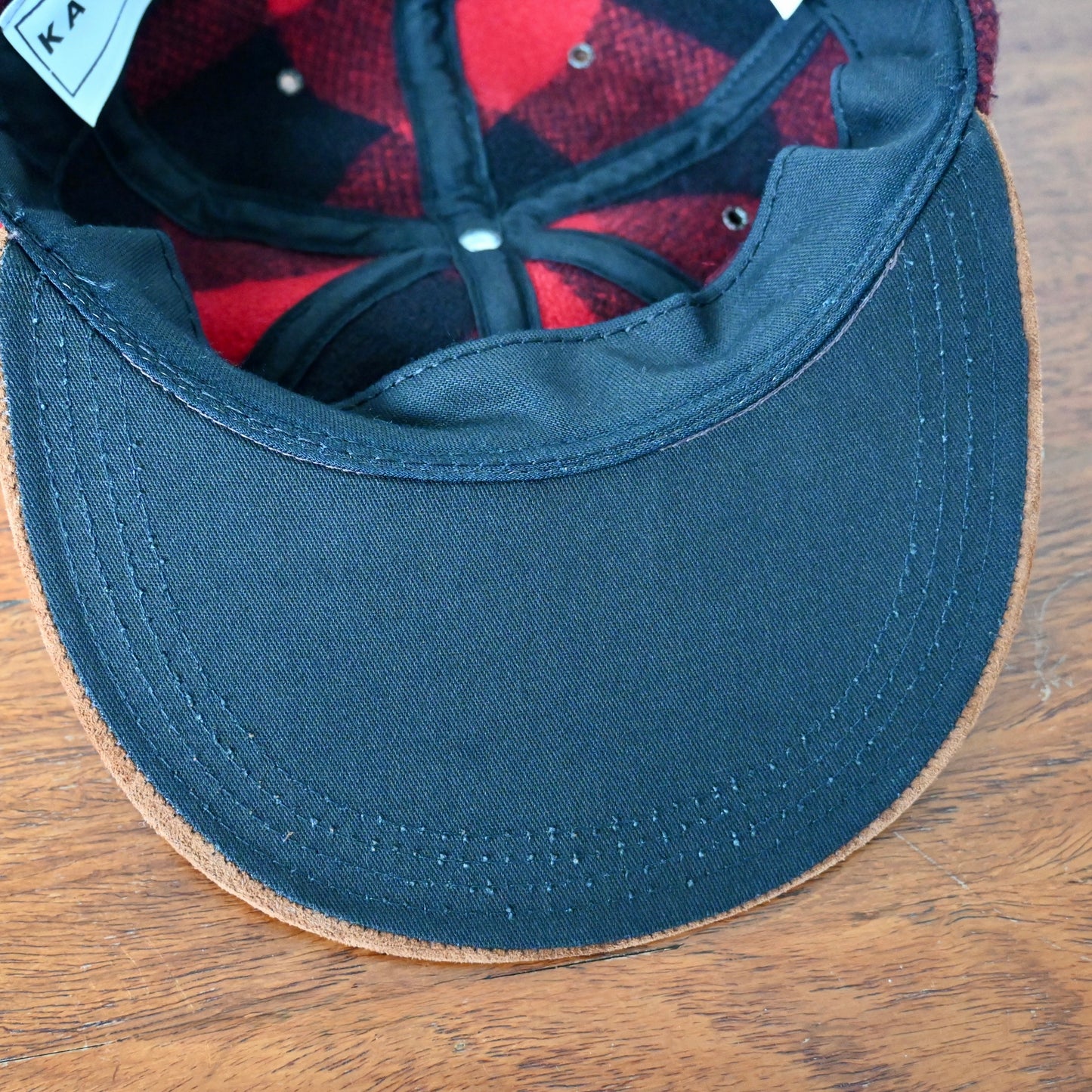 1990s Kangol ブロックプレッドウールシェル ６パネルハット