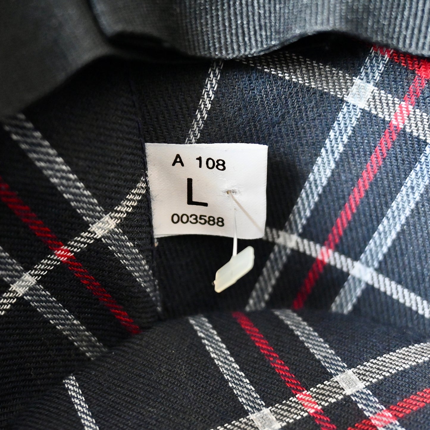 未使用 1990s Barbour ワックスドコットン クラッシャブルハット ネイビー