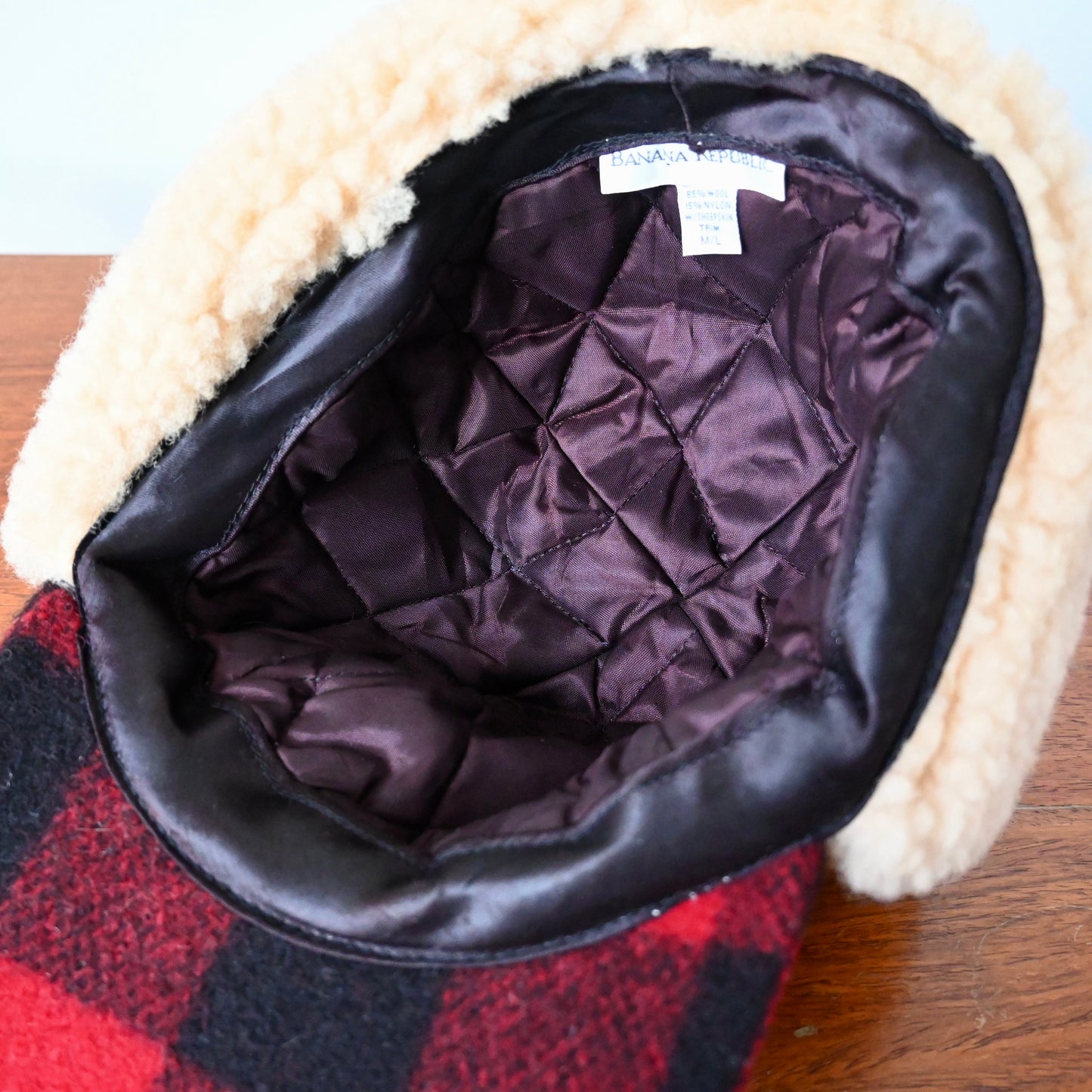 1990s Banana Republic シアーリングイアーフラップハット