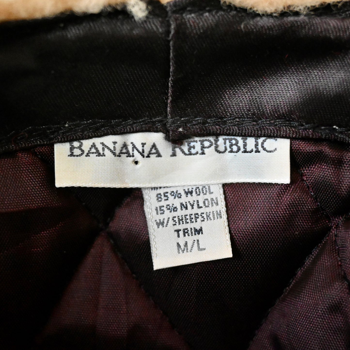 1990s Banana Republic シアーリングイアーフラップハット