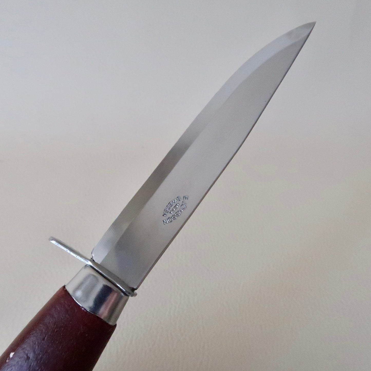 E. JONSSON Classic Work Knife with Finger Guard, 11cm blade