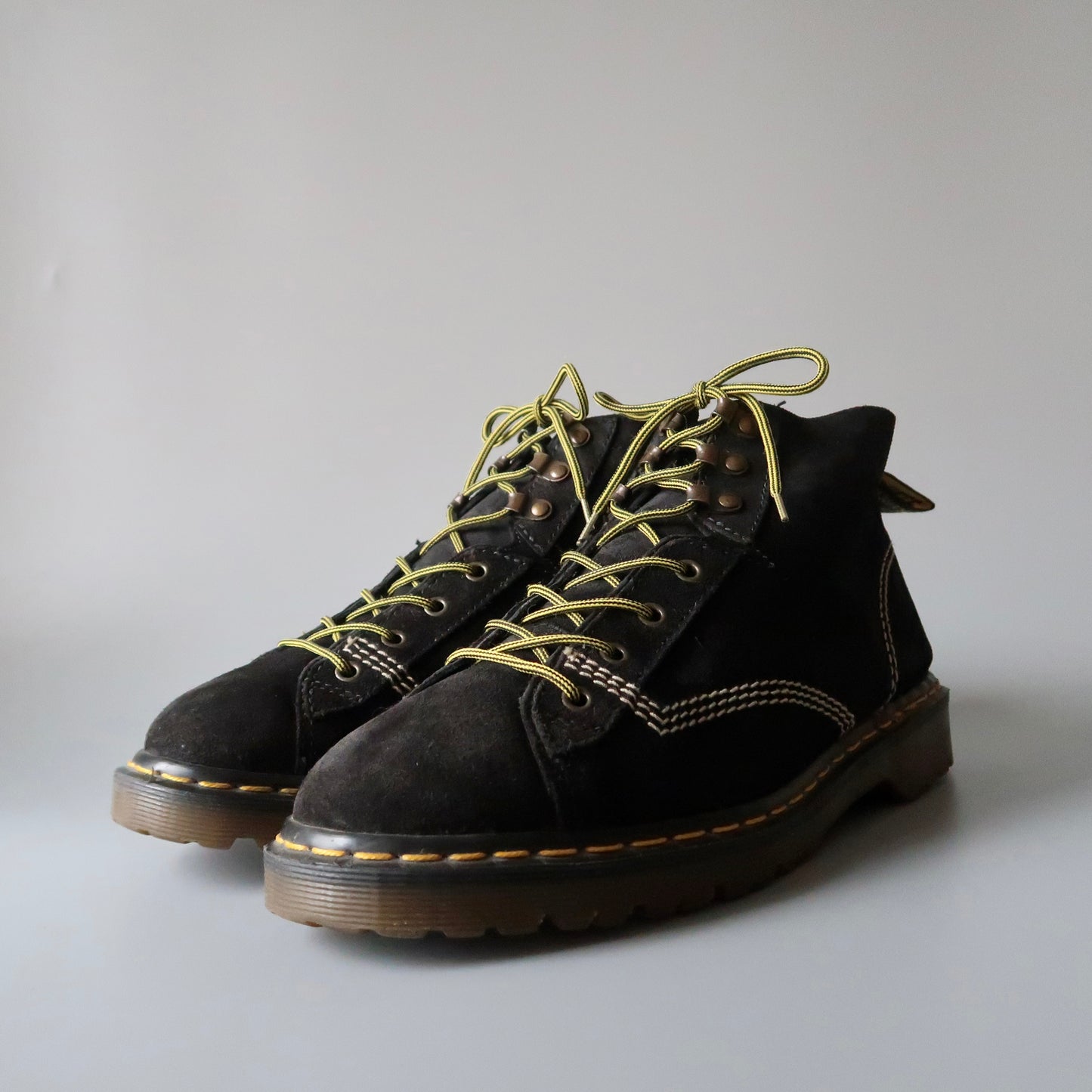 Dr.Martens アウトドアブーツ,  ブラックスウェード, UK10